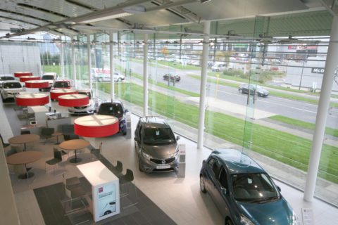 Fit-Out of Nissan Car Showroom Dublin